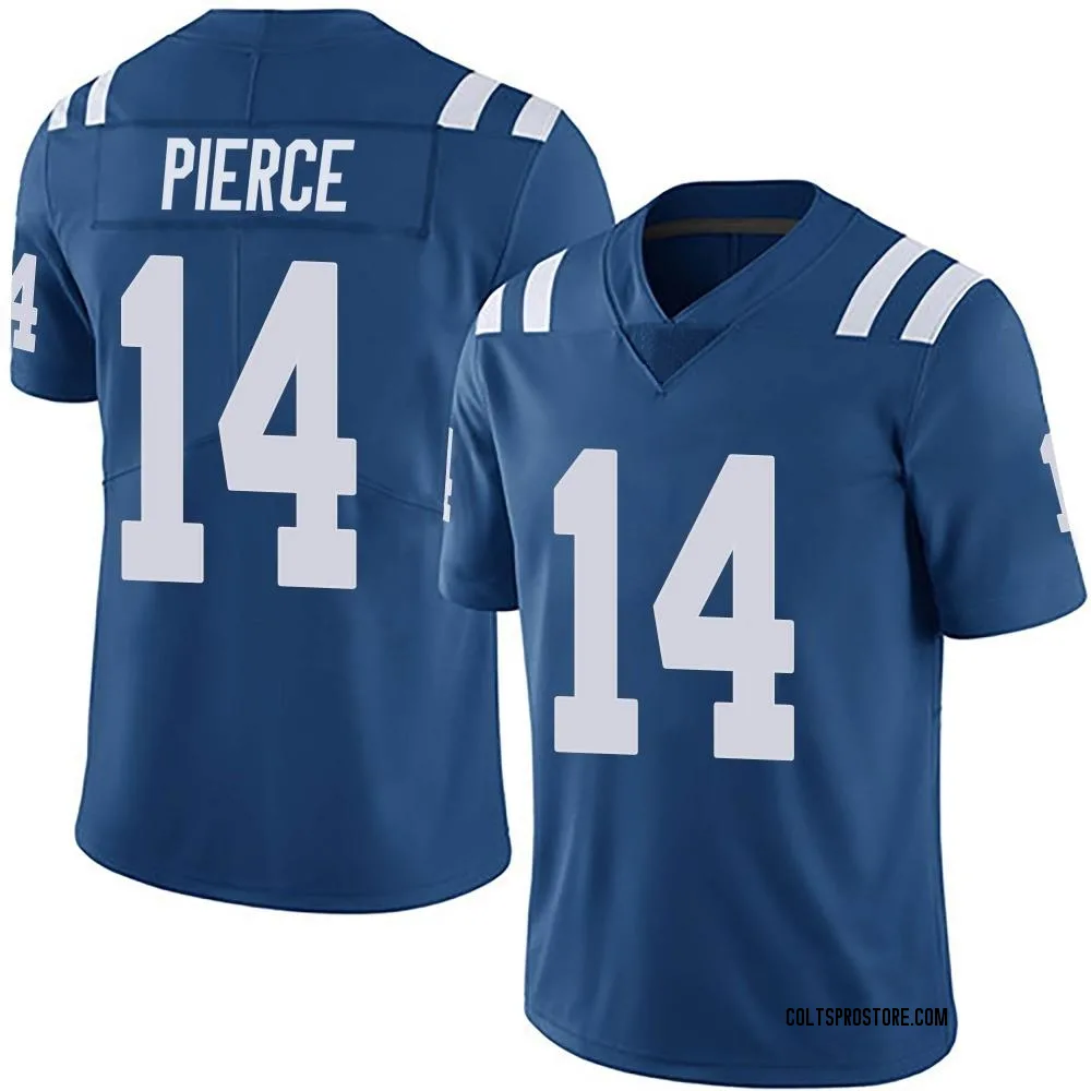 Adult Limited Alec Pierce Indianapolis Colts Royal Team Color Vapor Untouchable Jersey